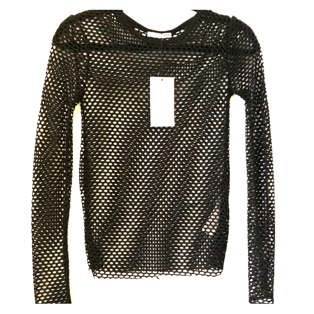 Zara Mesh Top